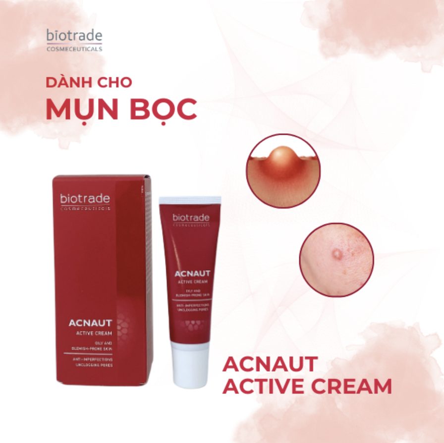 Kem bôi mụn Biotrade Acnaut Active Cream 15ml