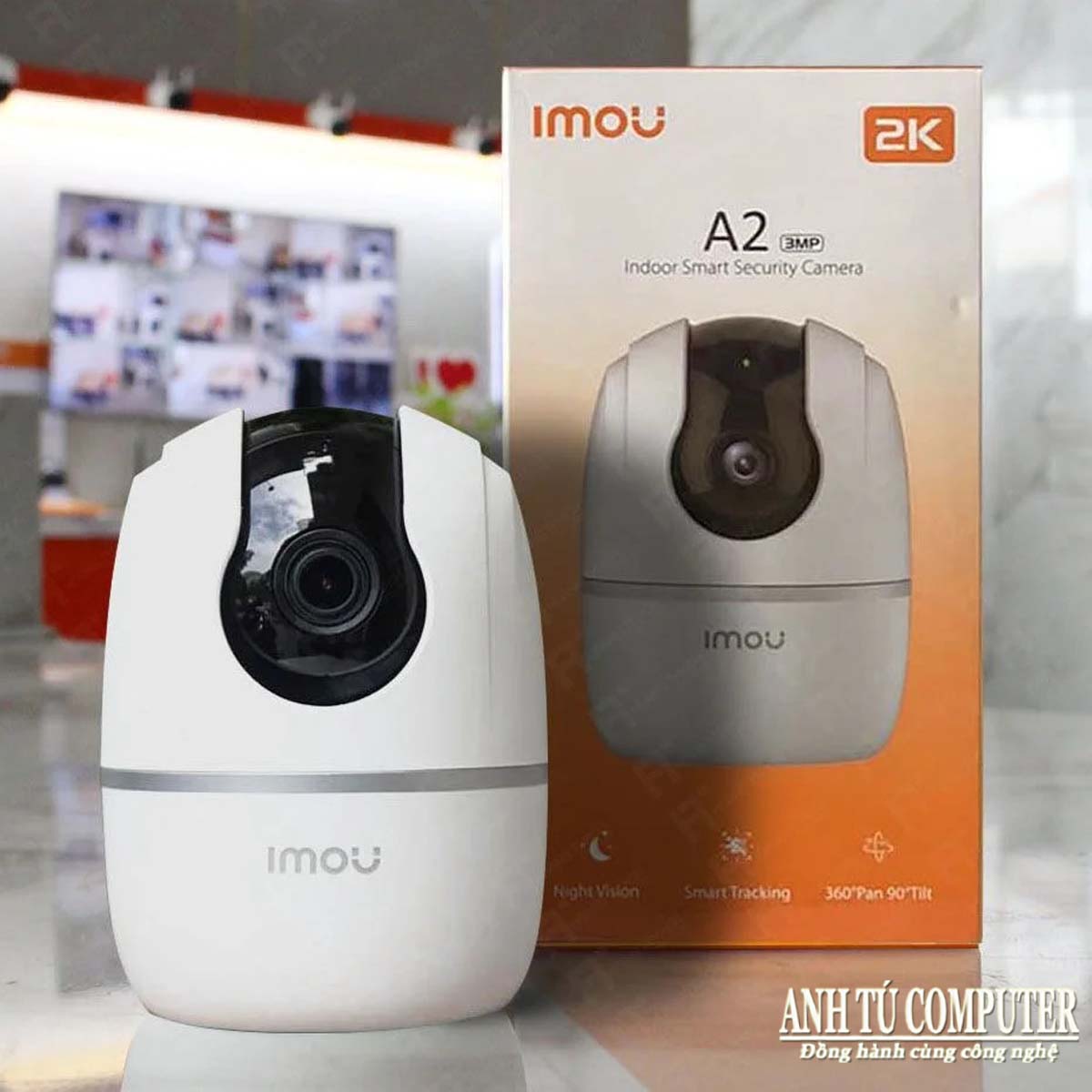 Camera WiFi quay quét Imou A2 3MP 2K A32EP