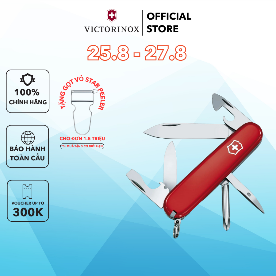 Dao xếp đa năng Tinker 91 mm Victorinox Thụy Sỹ