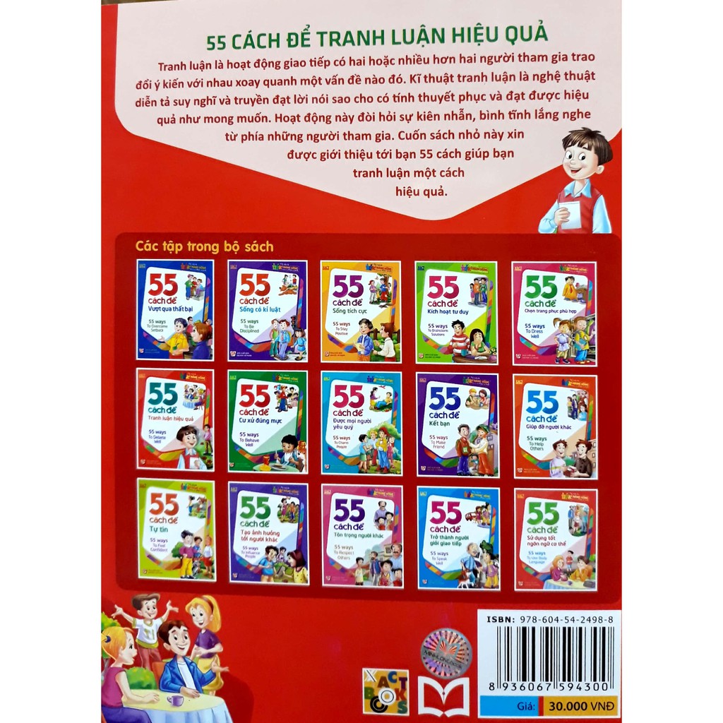 Sách: 55 Cách Để Tranh Luận Hiệu Quả