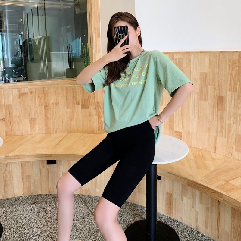 [HCM]Quần Legging Lửng Nữ Thể Thao Quần Legging Nữ Nâng Mông