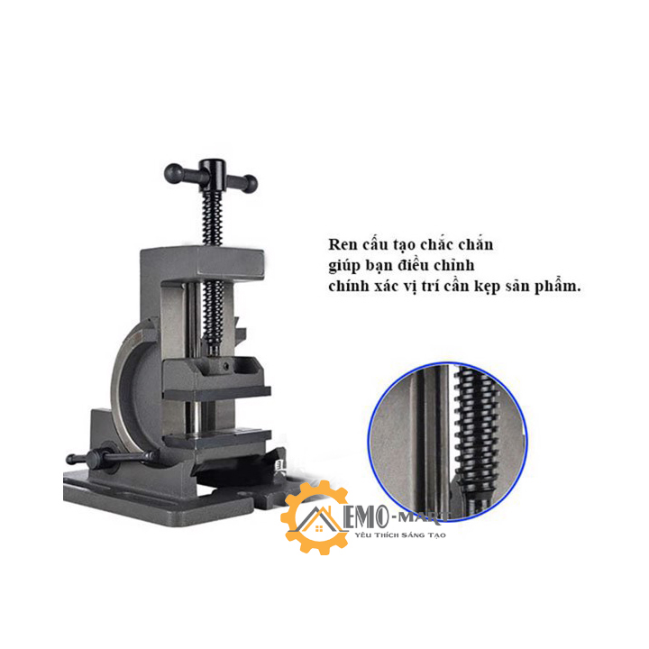 Ê tô trượt góc 90º 3inch