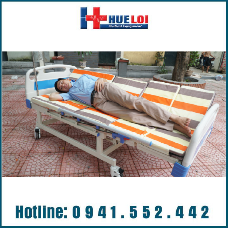 Giường bệnh đa năng 4 tay quay HL4