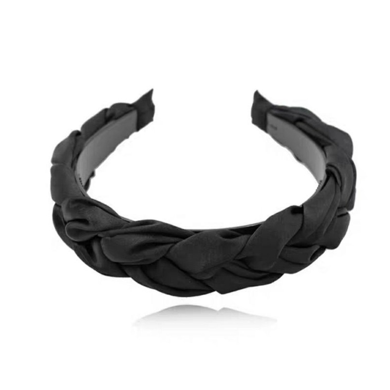 【HOT SALE】 Bờm Mấn Satin Bản Rộng Tết Bím