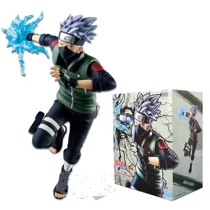 Mô hình thầy kakashi tuyệt chiêu sét Thiên điểu Chidori Anime Naruto 1527