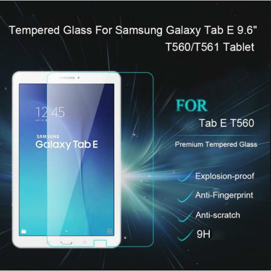 Dán kính cường lực galaxy tab e 9.6 / t560 - trong suốt