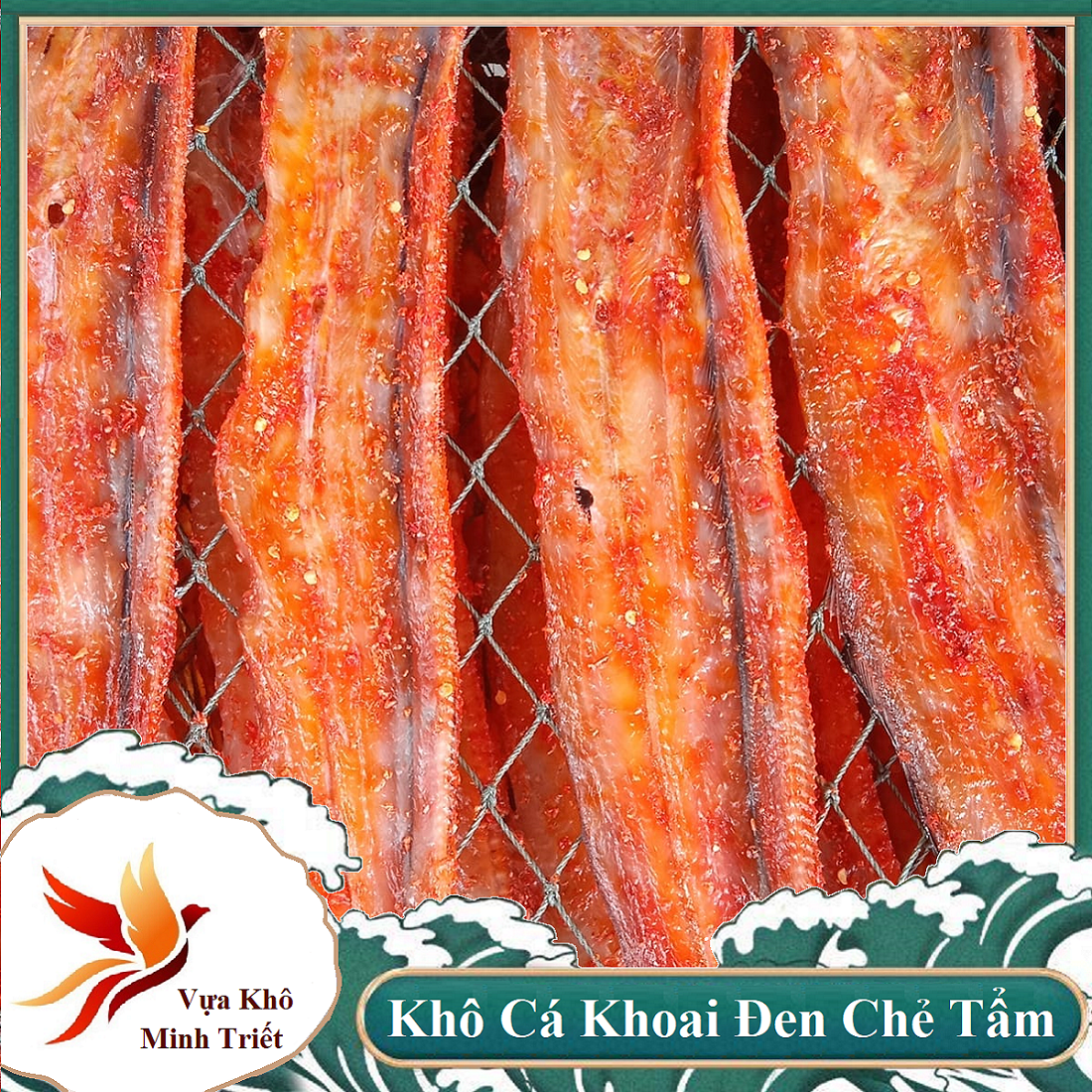 KHÔ CÁ KHOAI đã loại bỏ đầu, ĐẶC SẢN NHA TRANG 500GR-Vựa Khô Minh Triết
