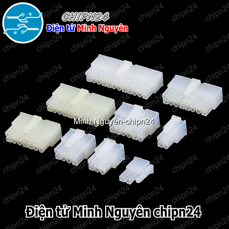 (F310-311) Vỏ Header 4.2mm 5557 (2x1P/2x2P/2x3P/2x4P/2x5P/2x6P/2x7P/2x8P/2x9P/2x10P/2x12P/1x3P/1x4P) - [Chọn Loại] - HHH.00353
