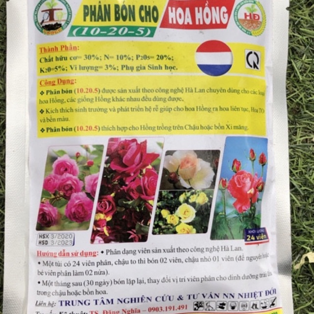 Phân Bón Chuyên Cho Hoa Hồng (10-20-5)