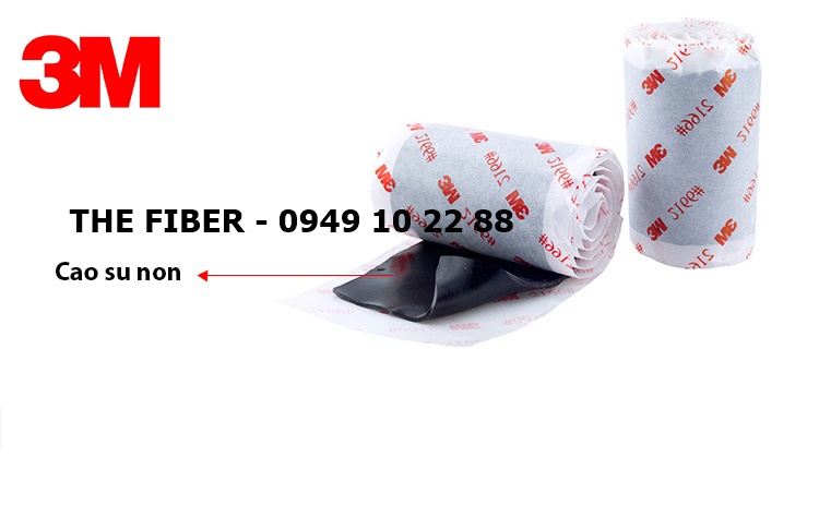[HCM]Băng keo Cao su non Cách điện 3M 2166