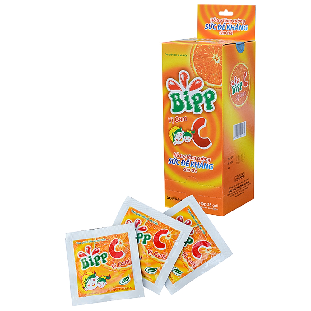 Kẹo C bổ sung vitamin C cho bé