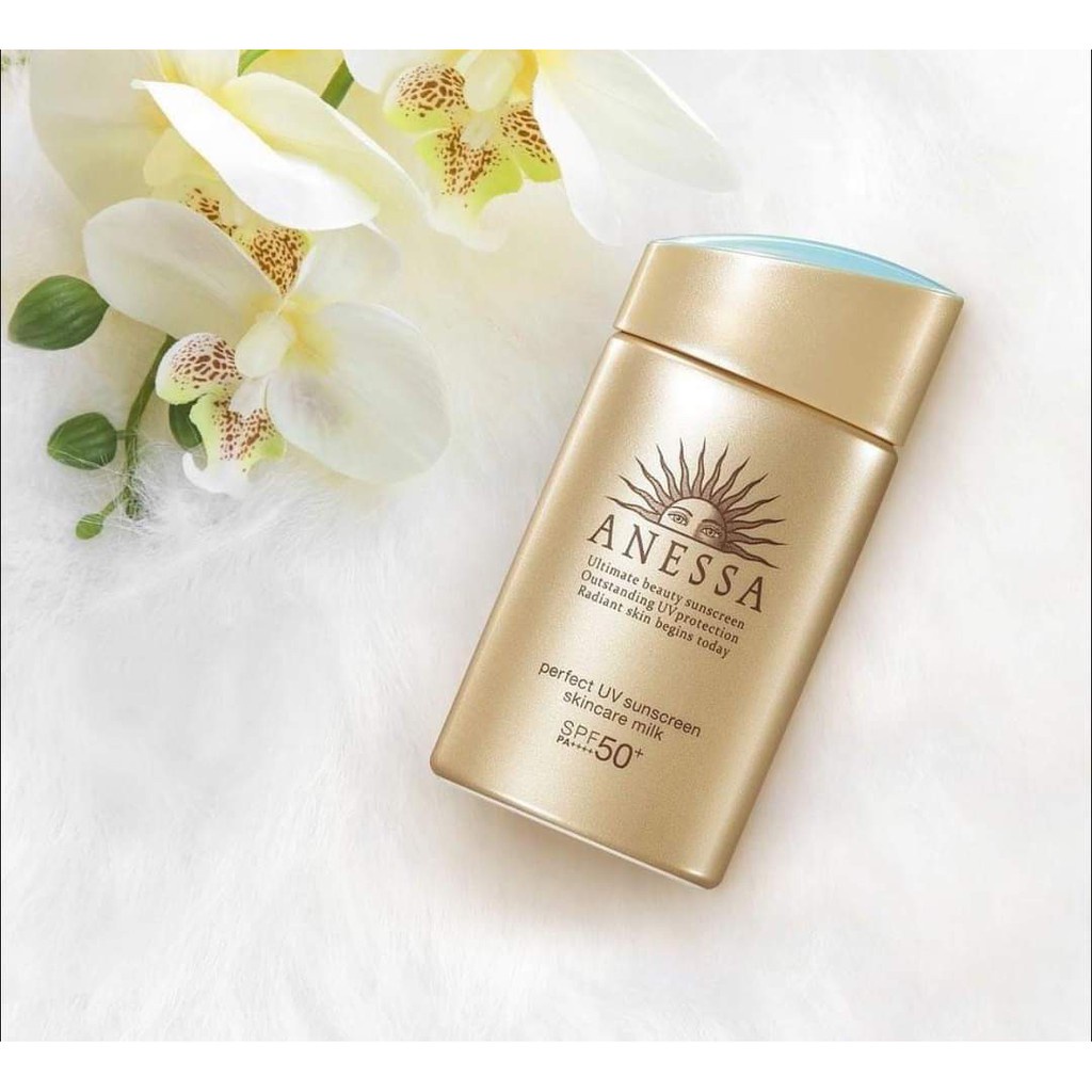 [HCM] Kem Chống Nắng Anessa Perfect UV Sunscreen Skincare Milk...