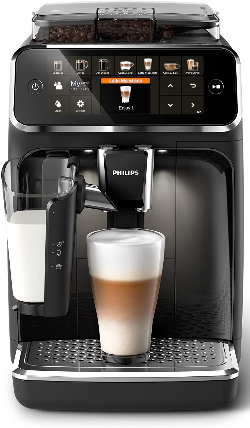 Máy pha cà phê hoàn toàn tự động philips ep5441/50 series 5400