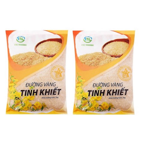 Đường vàng tinh khiết TTC Trading ( 1kg / gói )