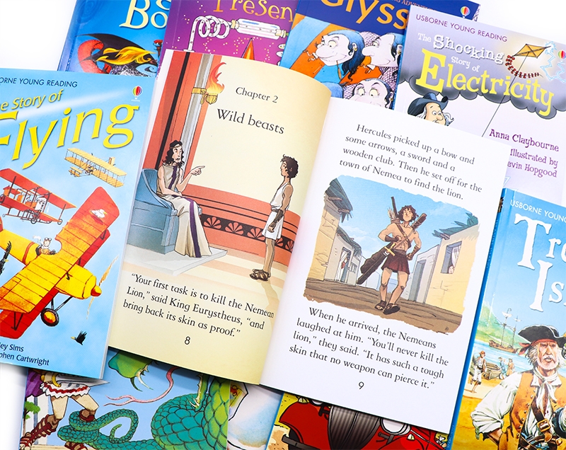 Usborne Reading Collection for Confident Readers - Sách nhập khẩu 40 cuốn