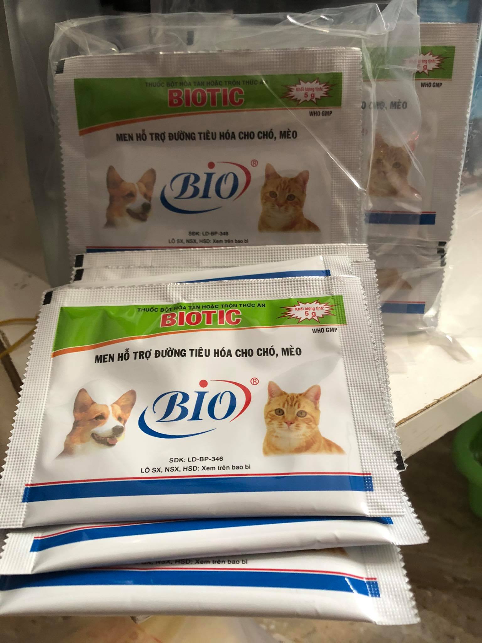 Men Biotic Hỗ Trợ Tiêu Hóa Cho Chó Mèo