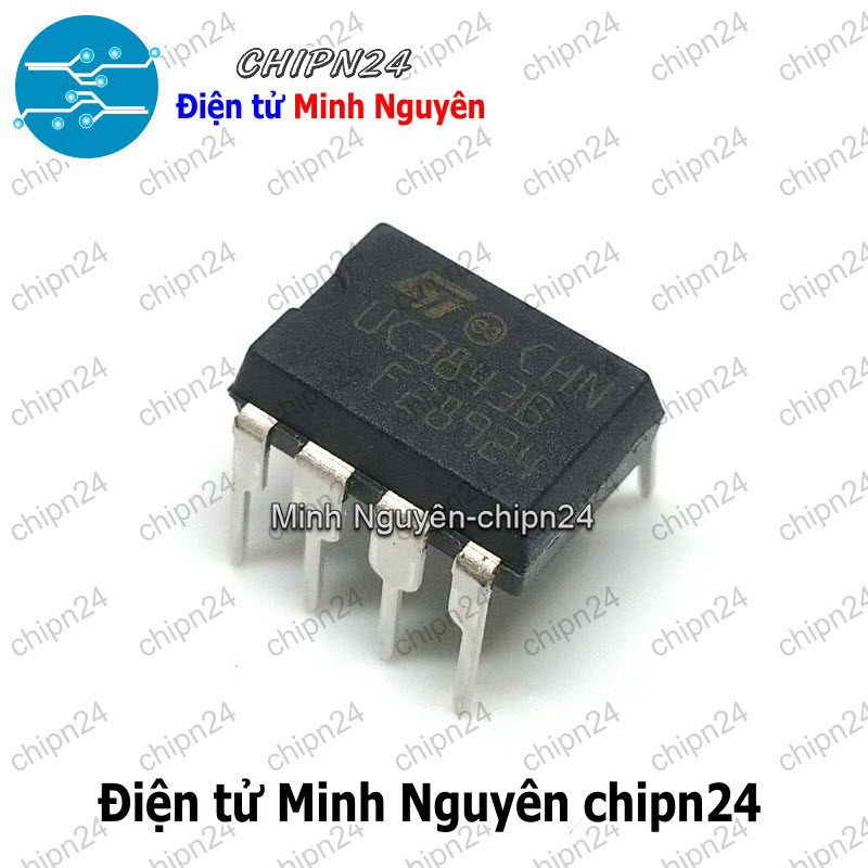 [2 con] (DT) IC UC3843B DIP-8 Hàng Tốt (UC3843 3843) - HH005592