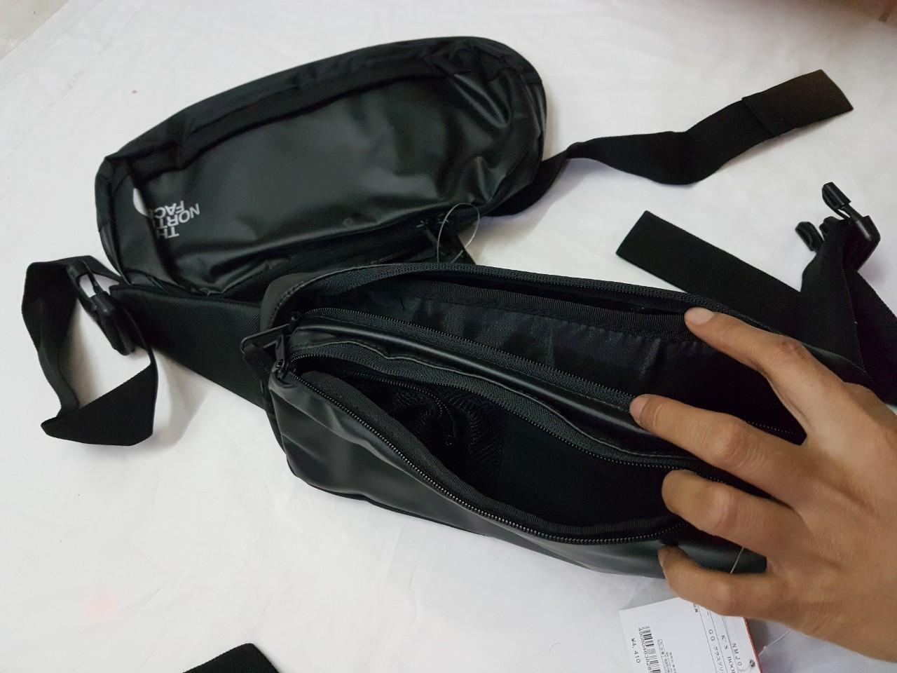 Túi đeo bụng, đeo chéo tnf da cao cấp