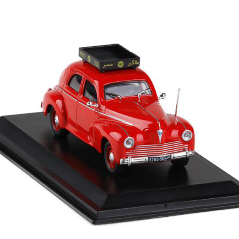 Màu đỏ quy mô 1:43 kim loại hợp kim cổ điển 203 casablanca 1960 taxi xe mô hình diecast xe đồ chơi f bộ sưu tập