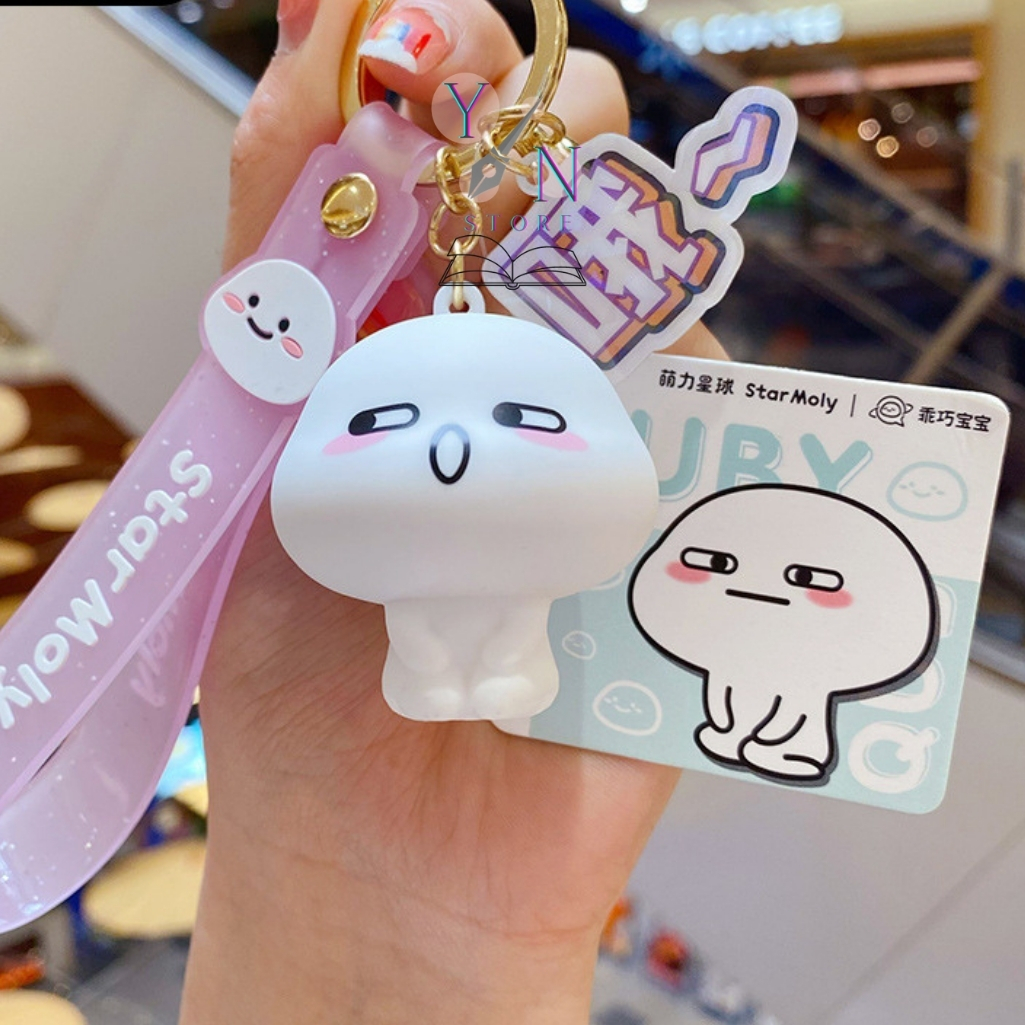 Móc khóa hoạt hình 50 sắc thái siêu cute