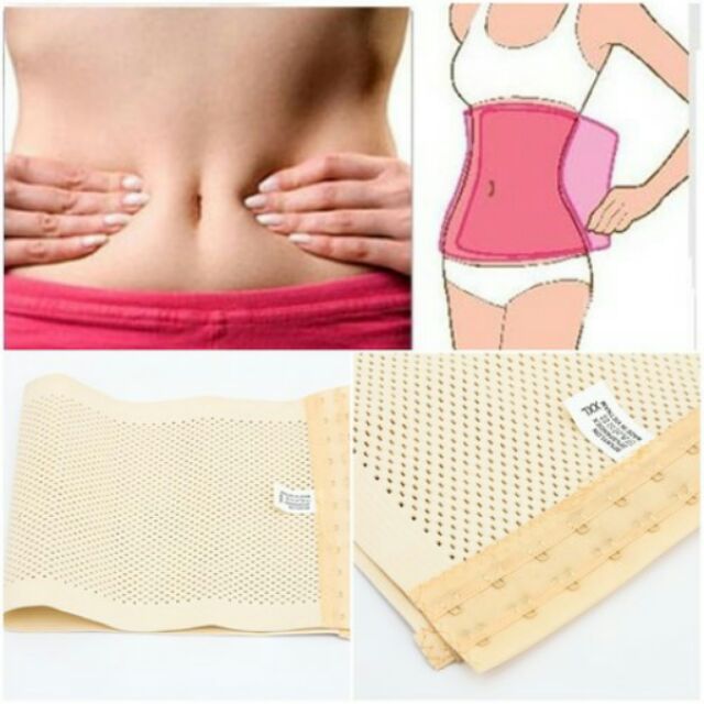 Gen Đai nịt bụng định hình eo thon gọn hiền trang ( cài khuy)