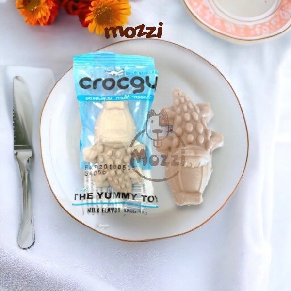 Snack cho chó Crocgy Cá sấu gặm sạch răng Thái Lan
