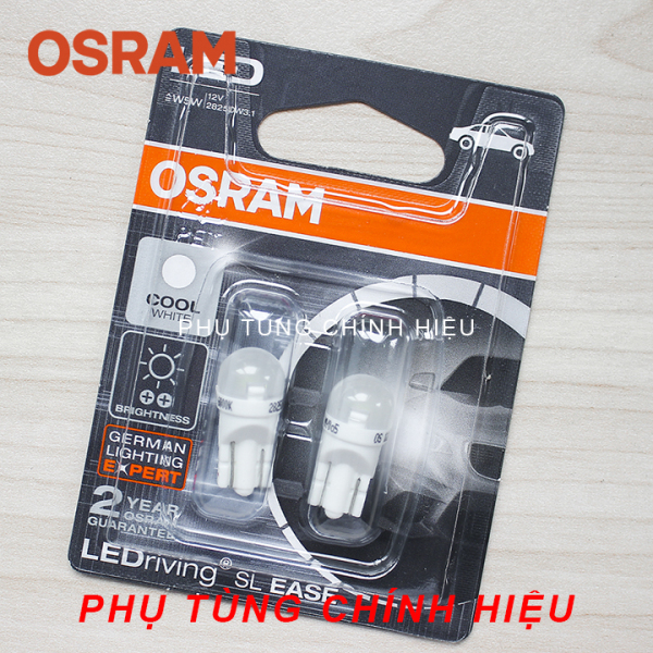 Bóng đèn Led OSRAM T10 Wave, Dream, Air Blade demi/xi nhan/sương mù - 100% Hàng chính hãng