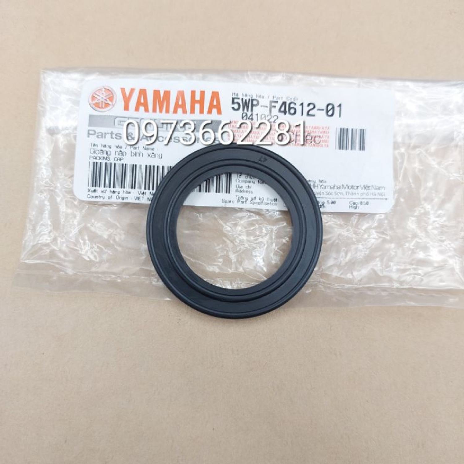 Gioăng, ron nấp bình xăng EXCITER, SIRIUS,JUPITER ,MiO