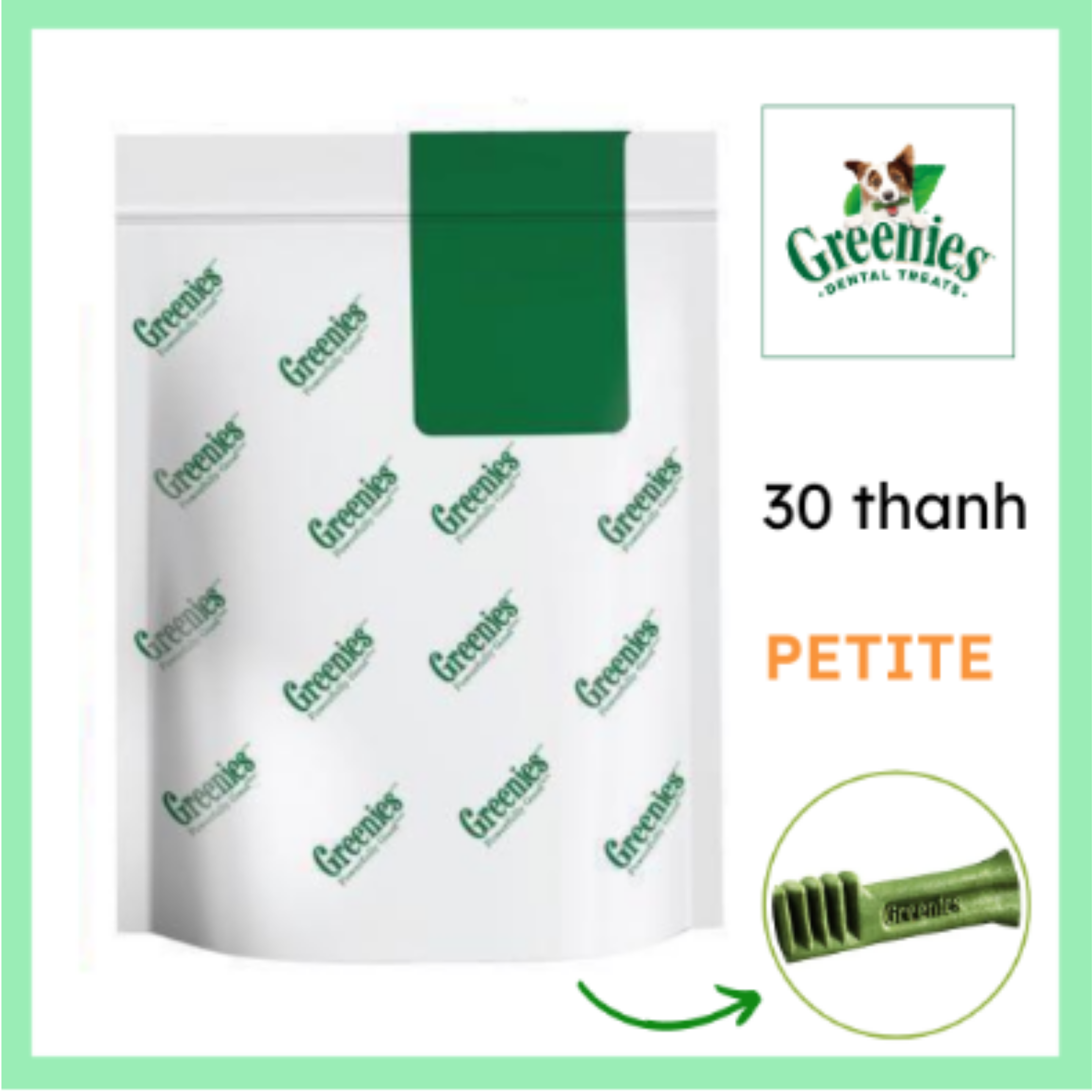 Greenies dental treats original petite/teenie for dog value pack