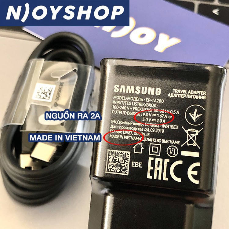 Củ Sạc Nhanh Samsung S10 Nguồn 2a Quick Charge 3.0