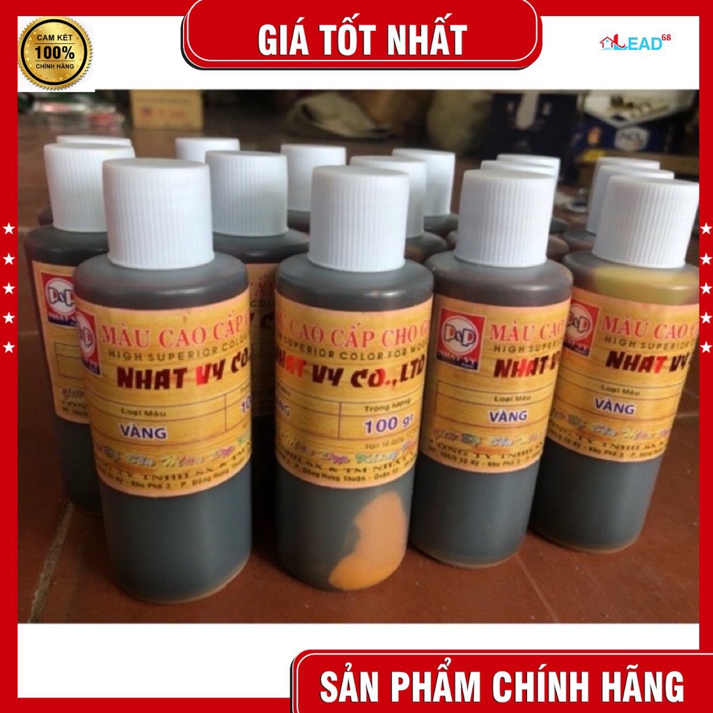 🌟[ TOP BÁN CHẠY ]Tinh màu pha sơn pu dùng cho đồ gỗ ( đủ màu)💦💦