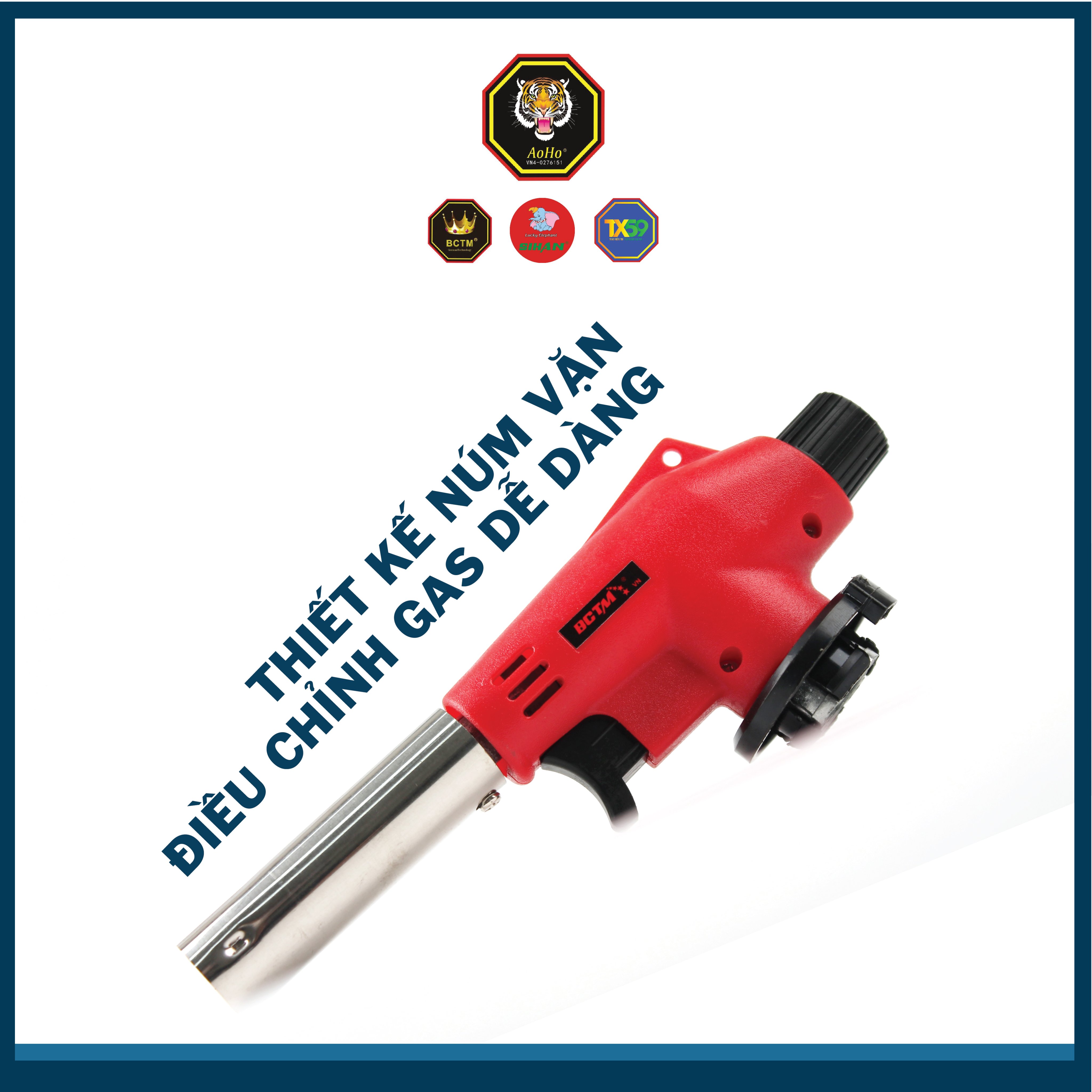 Đầu Khò Bình Gas Mini 920 Màu Đỏ
