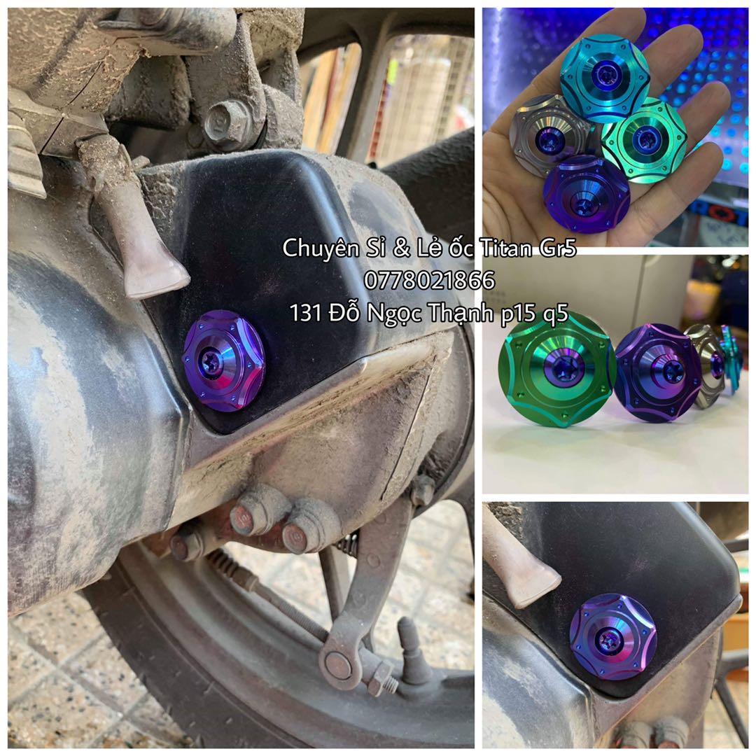 [HCM] Ốc gù bắt dưới chân phuộc tay ga Titanium Gr5 Vario  Click đời mới 2017 18 19 xài chung