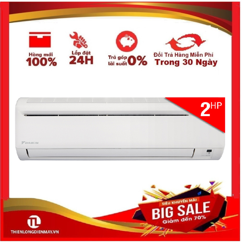 Bảng giá Máy Lạnh Daikin KHÔNG CÓ INVERTER FTV50BXV1V (2 HP) - Hàng Chính Hãng