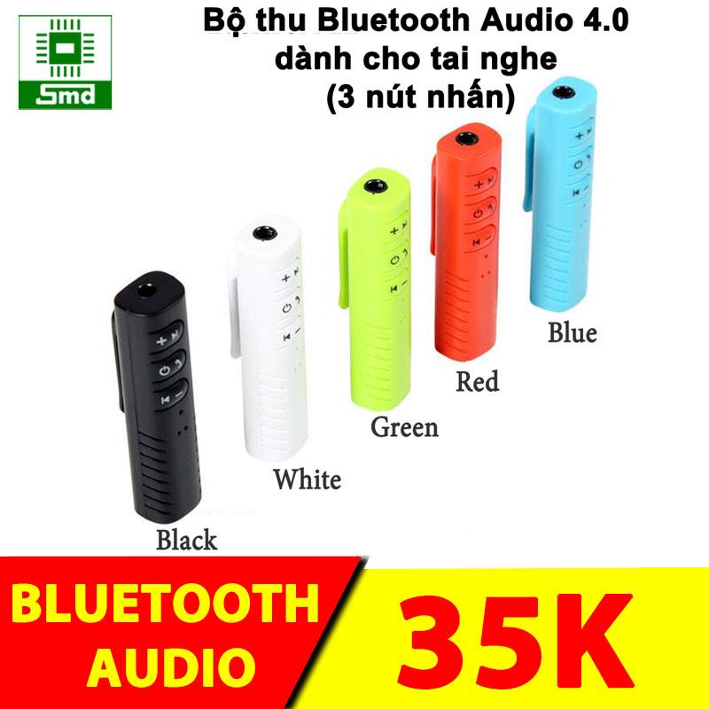 Bộ thu Bluetooth Audio 4.0 dành cho tai nghe (3 nút nhấn)