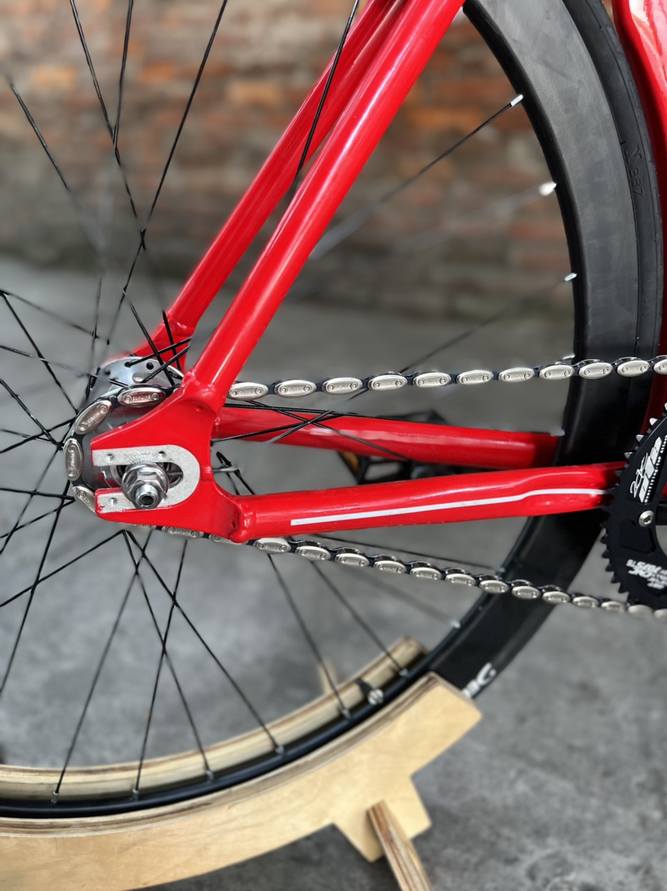 Xích xe đạp shimano hạt đậu cho xe đạp fixed gear