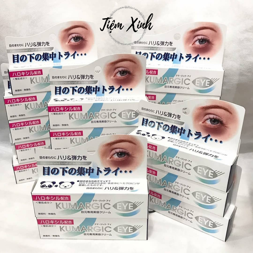 Kem Trị Thâm Mắt Kumargic Eye Nhật Bản 20g