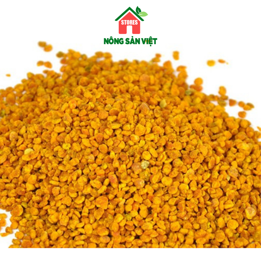 Phấn Hoa Mật Ong  Nguyên Chất (Hoa Cỏ Kim) Hộp 500gr