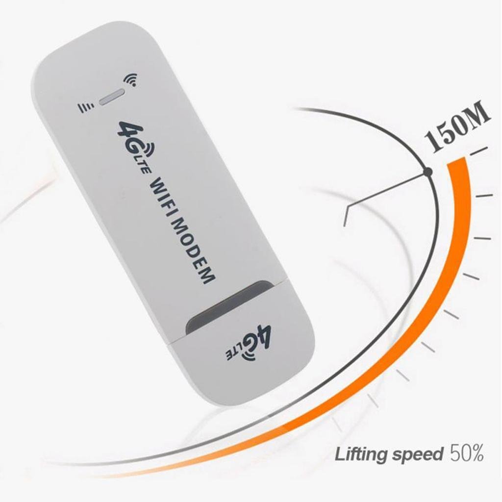 Bộ Phát Wifi 4G DONGLE LTE Modem WIFI - Dcom Phiên Bản Wifi Nhỏ Gọn, Thiết Kế Tinh Tế, Cấu Hình Khủng