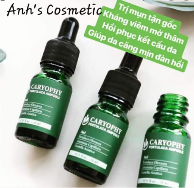 [HCM]Serum Ngừa Mụn Thâm Dành Cho Da Nhờn Caryophy [HÀNG CHÍNH HÃNG]
