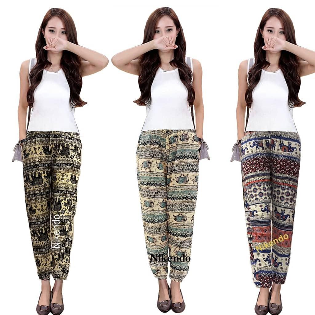 Quần Lanh Thổ Cẩm dài