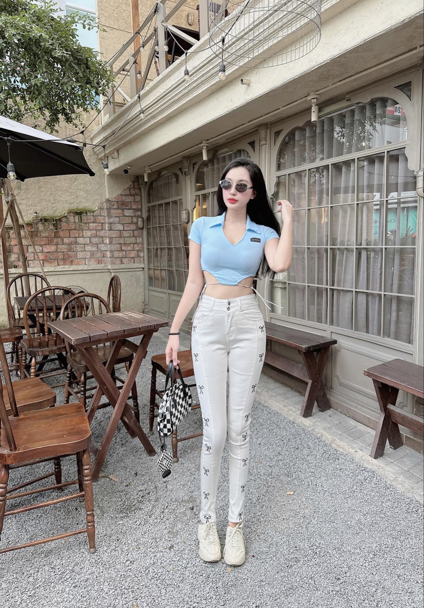 QUẦN JEAN THÊU NƠ Đẹp Store 257