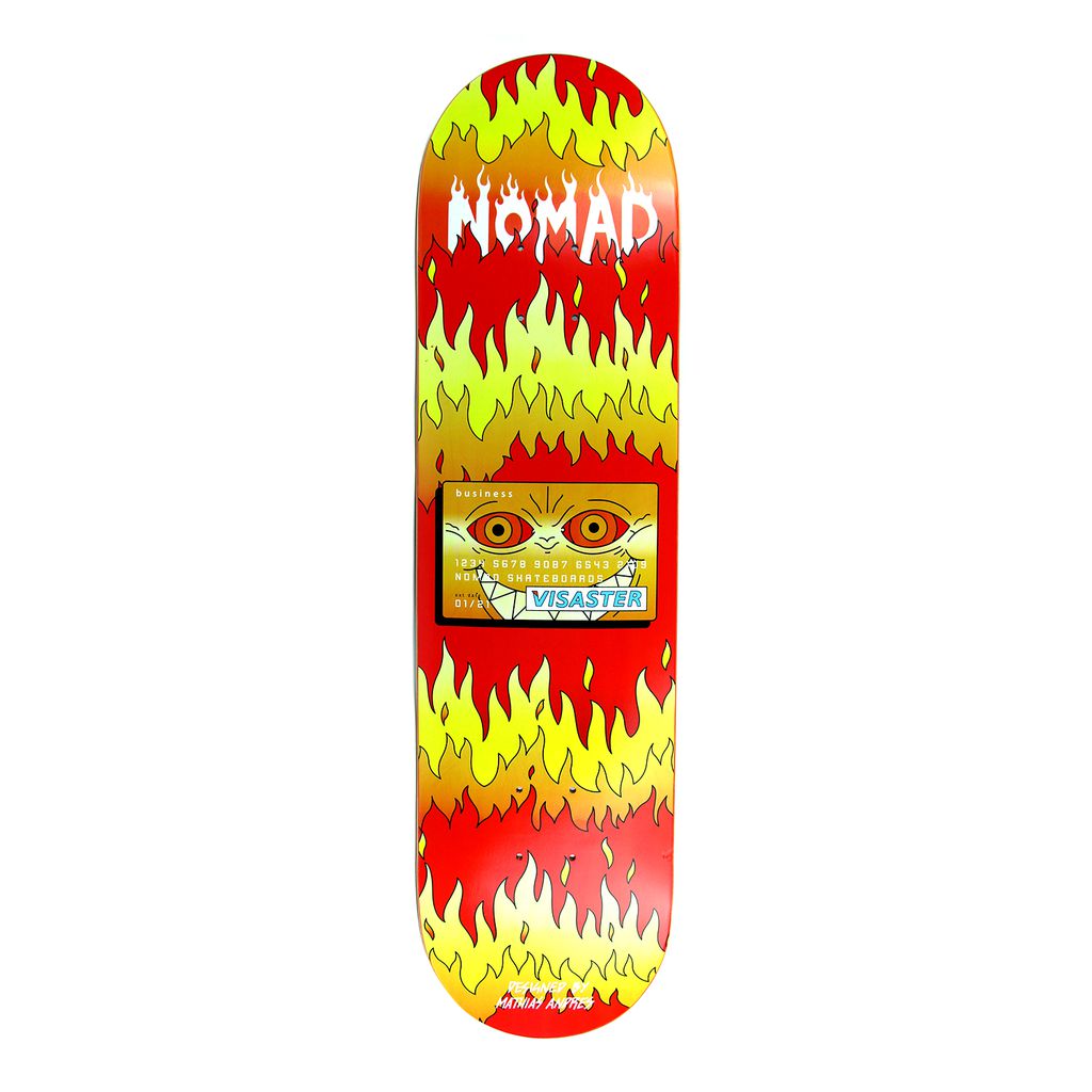 Mặt Ván Trượt Skateboard Cao Cấp Châu Âu - NOMAD VISASTER DECK