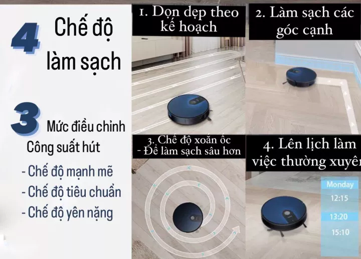 Robot hút bụi lau nhà KAW / TLC Deebot T8 Max