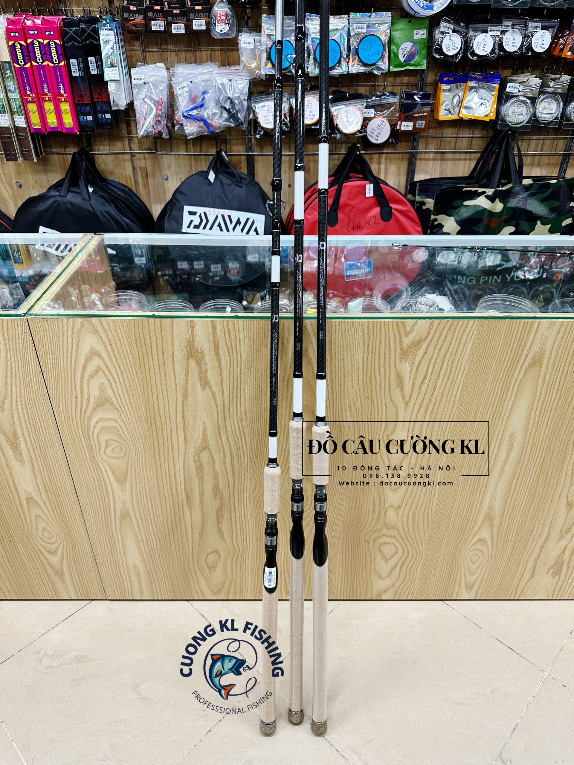Cần 2 khúc arc saber titanium