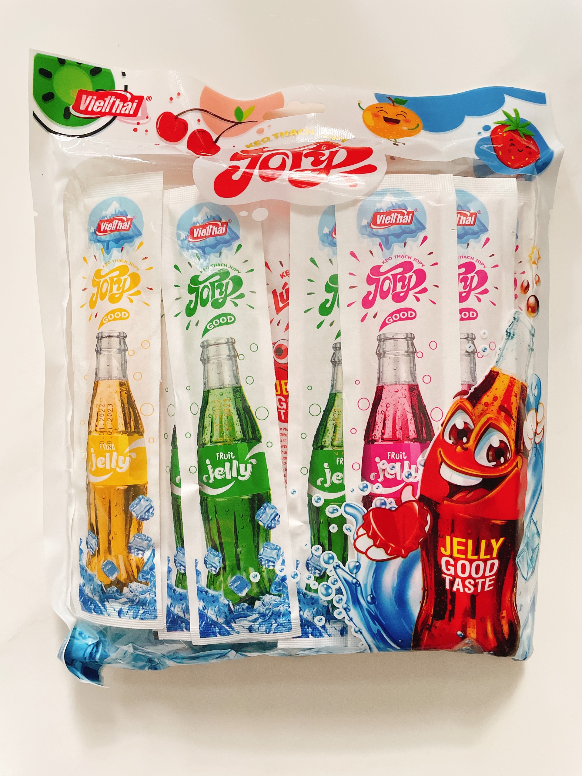 KẸO THẠCH HOA QUẢ JOPY VIỆT THÁI - GÓI 800G