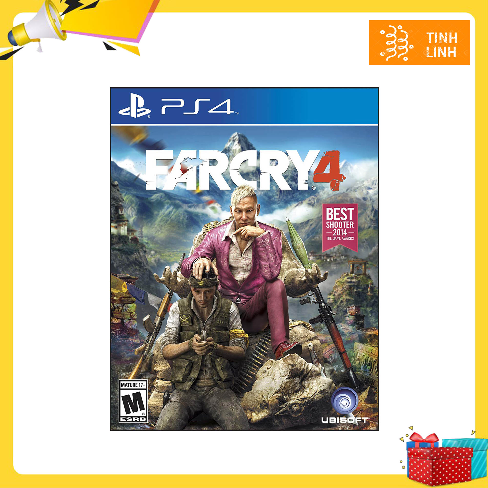 Đĩa game ps4 far cry 4
