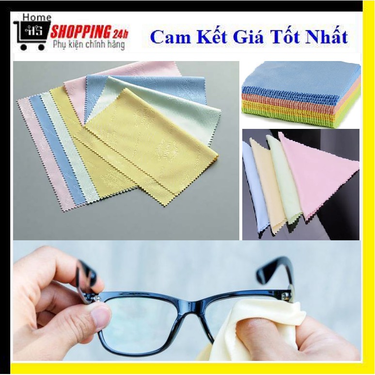 [HCM]Combo 10 khăn lau kính chuyên dụng