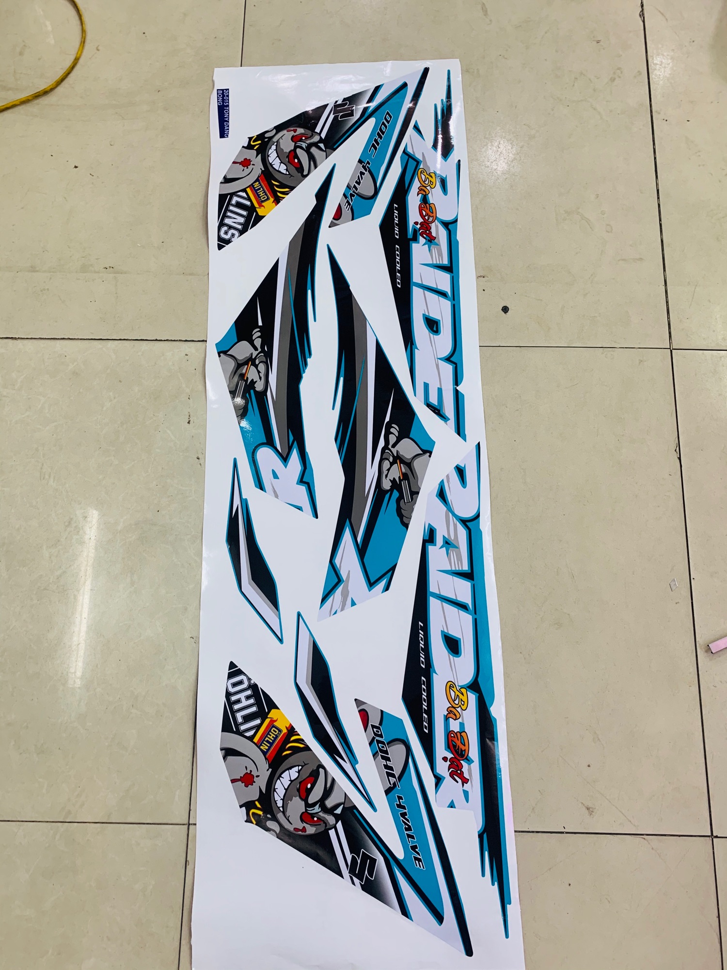 [HCM]Tem rời raider - satria Fi 3 lớp
