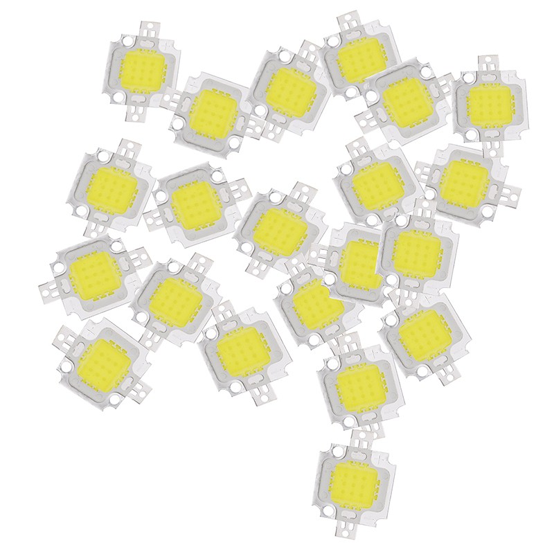 Đèn led 9-12v 10w ánh sáng trắng. Chế đèn pin